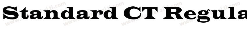 Standard CT Regular 3字体转换
